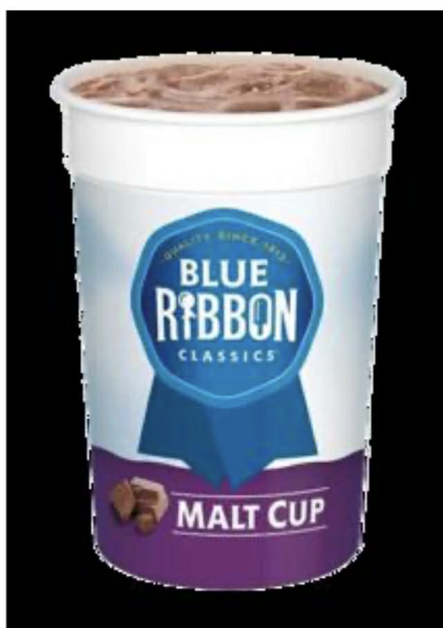 Blue Ribbon Malt Cup