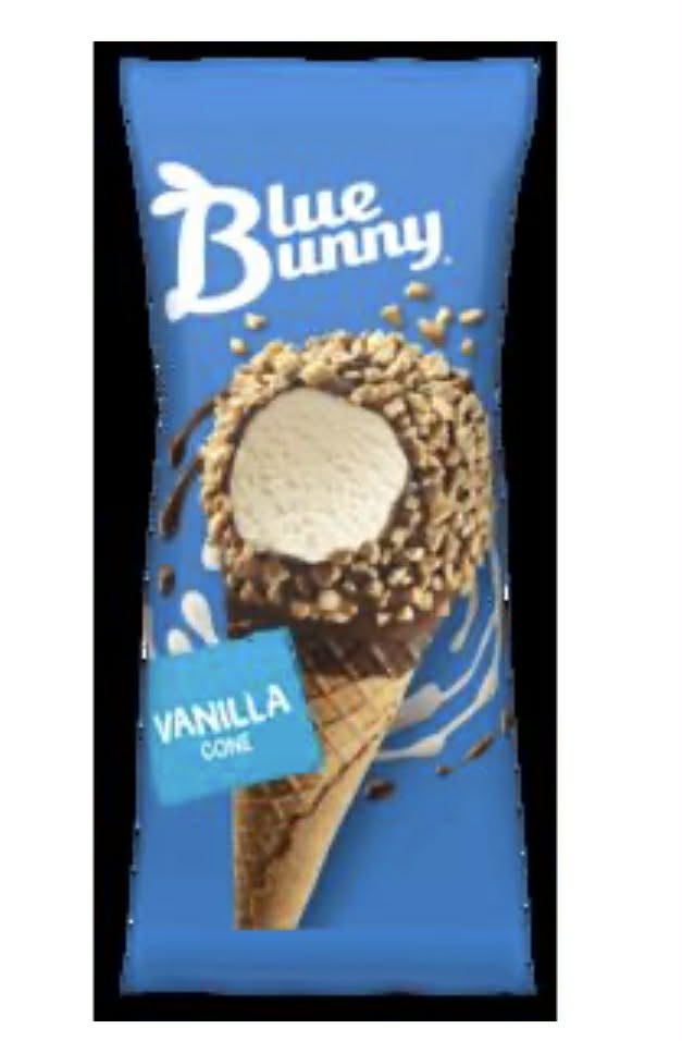 Blue Bunny Vanilla Cone